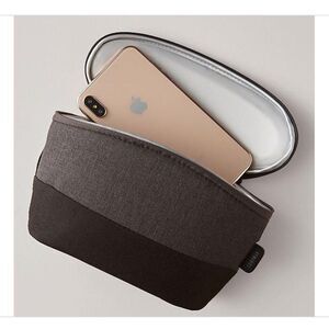 Homedics UV CLEAN Portable Sanitizer Bag Black and Gray